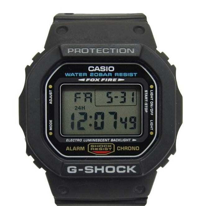 CASIO カシオ/G－SHOCK5600シリーズ／デジタルウォッチ／クォーツ/DW-5600E-1//ABランク/04