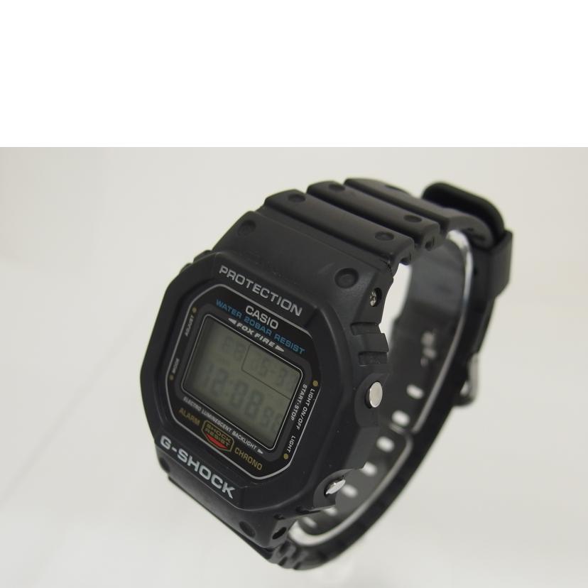 CASIO カシオ/G－SHOCK5600シリーズ／デジタルウォッチ／クォーツ/DW-5600E-1//ABランク/04