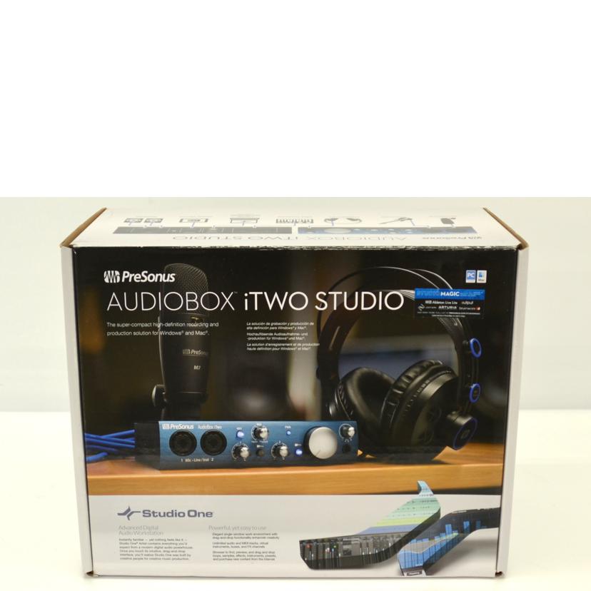 PreSonus プレソナス/オーディオインターフェース/AUDIOBOX iTWO STUDIO//ABランク/75
