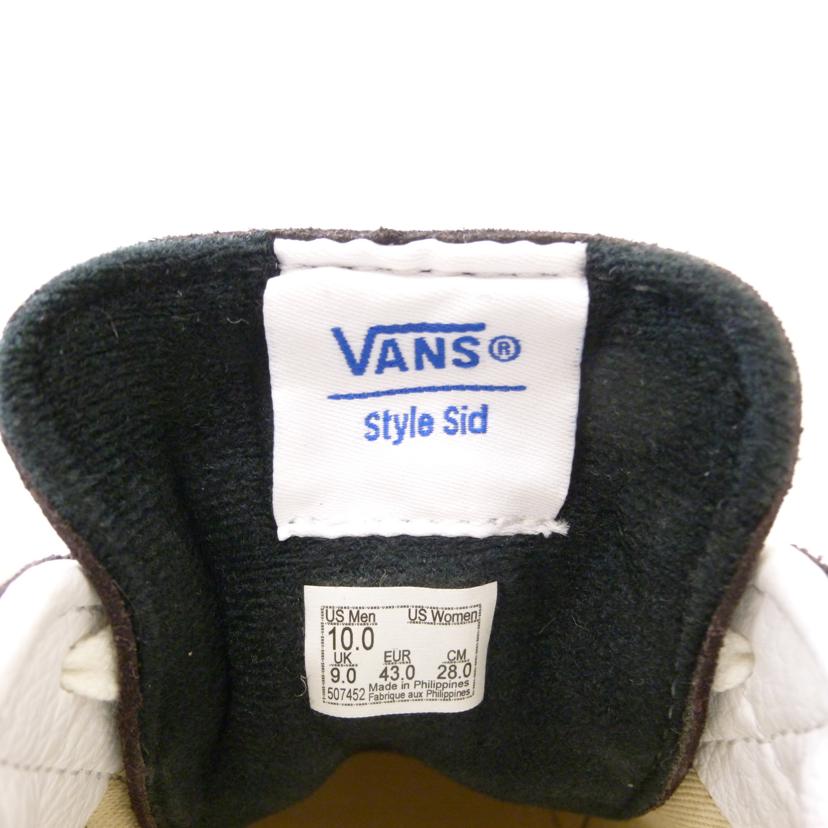 VANS ヴァンズ/Sid　DX　Anaheim　Factory　－　Chocolate　/VN0A4BTXTWD//Bランク/88