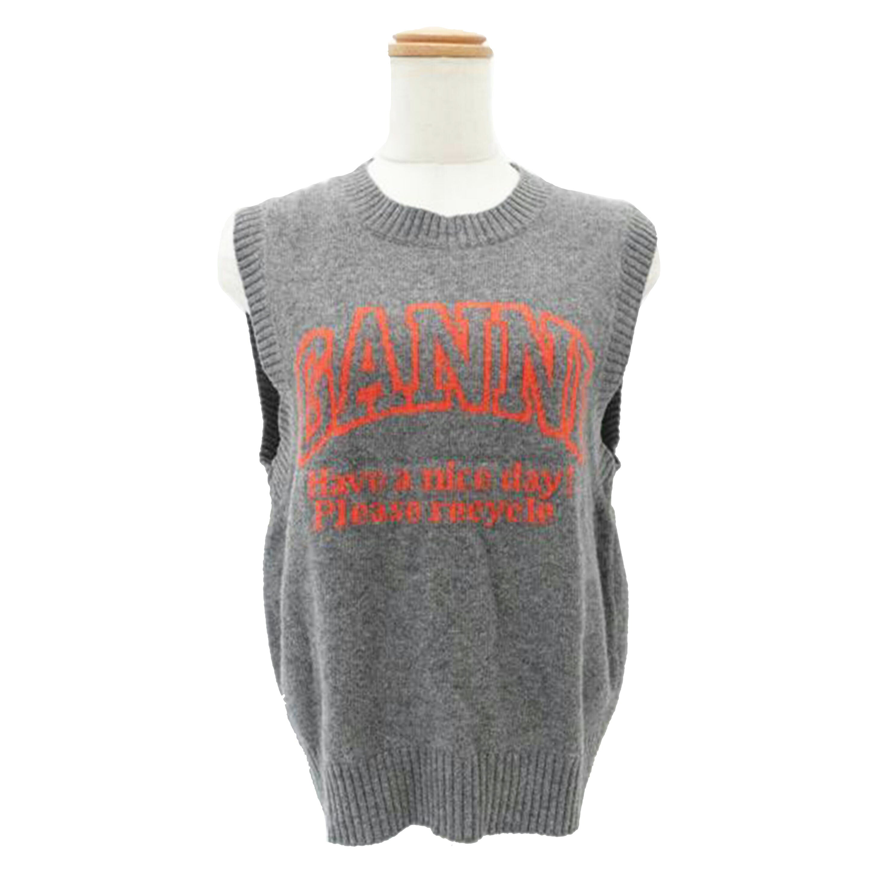 GANNI ガニー/ニットベスト/K1968-23AW//ABランク/88