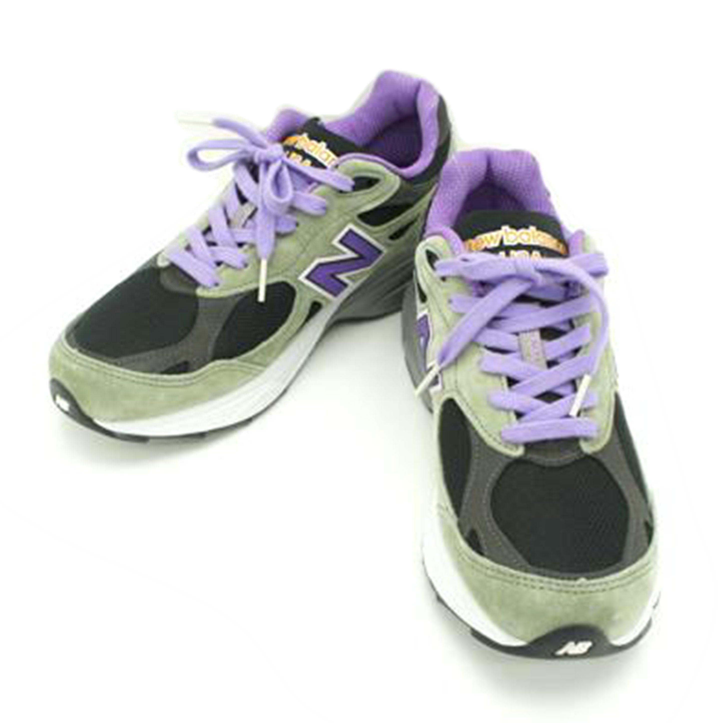 NB ニューバランス/990V3／グリーン／パープル/M990TC3//ｻｲｽﾞ:27cm/Aランク/75