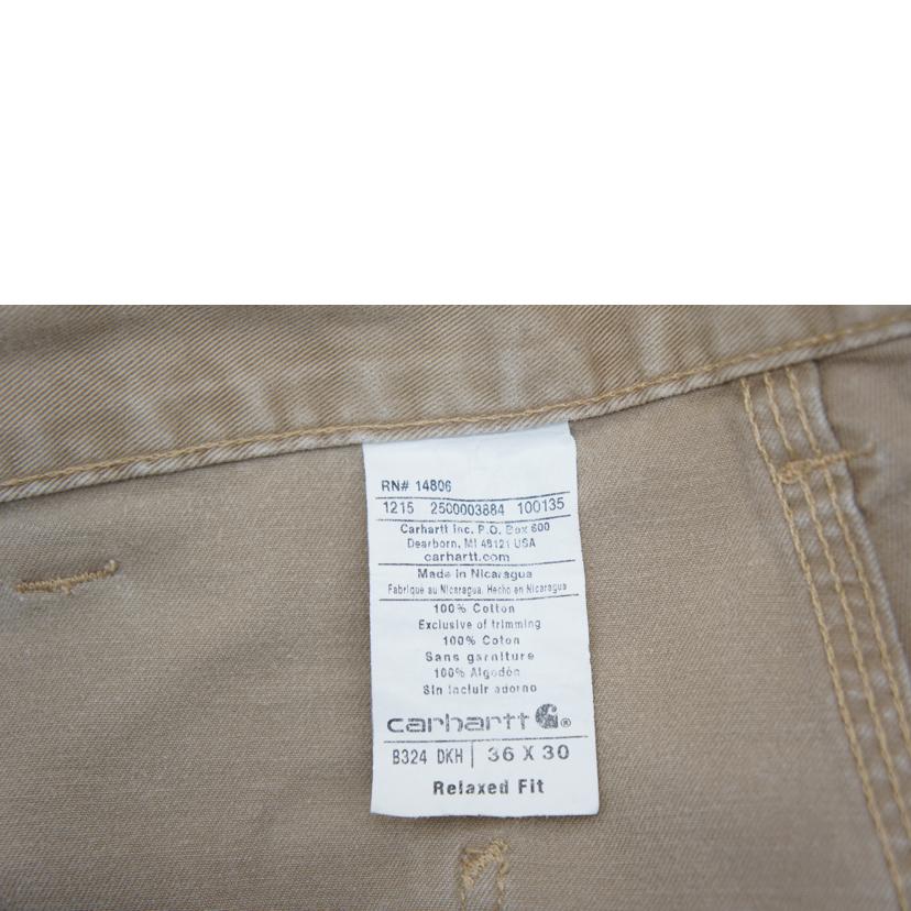 carhartt カーハート/リラックス　フィット　ダブルニー　ワークパンツ／36／ベージュ/100135//B324 DKH/Bランク/01