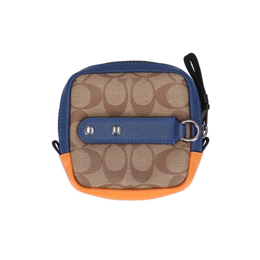 COACH コーチ/シグネチャー／Cロゴポーチ/91297//L19**/Aランク/18