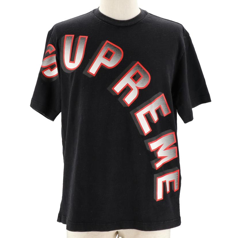 Supreme シュプリーム/センターロゴ／コットンTシャツ／ブラック//Bランク/18