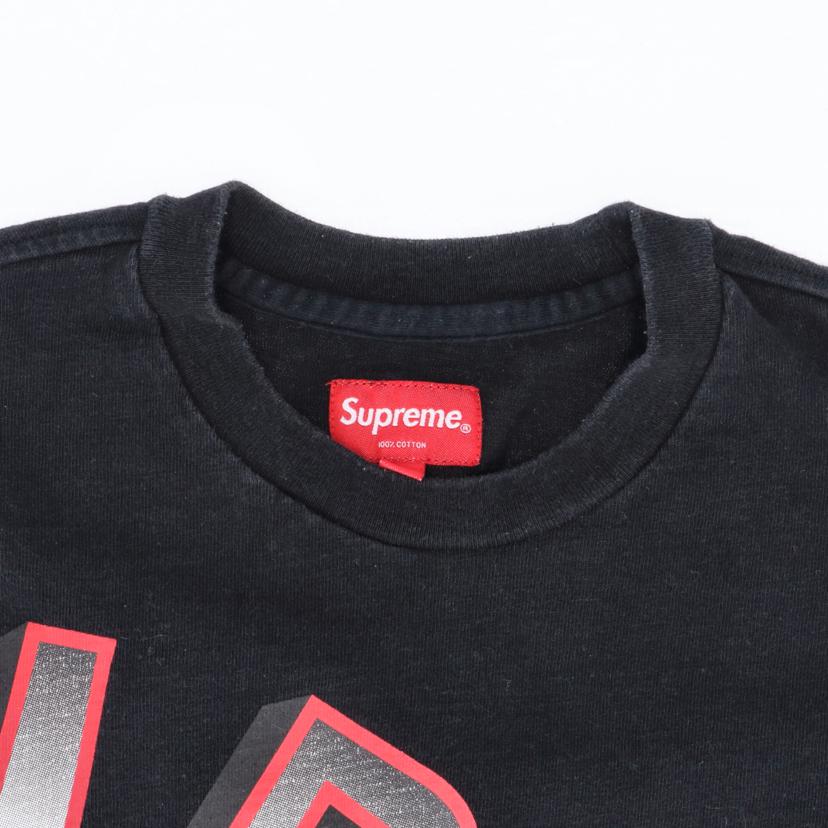 Supreme シュプリーム/センターロゴ／コットンTシャツ／ブラック//Bランク/18