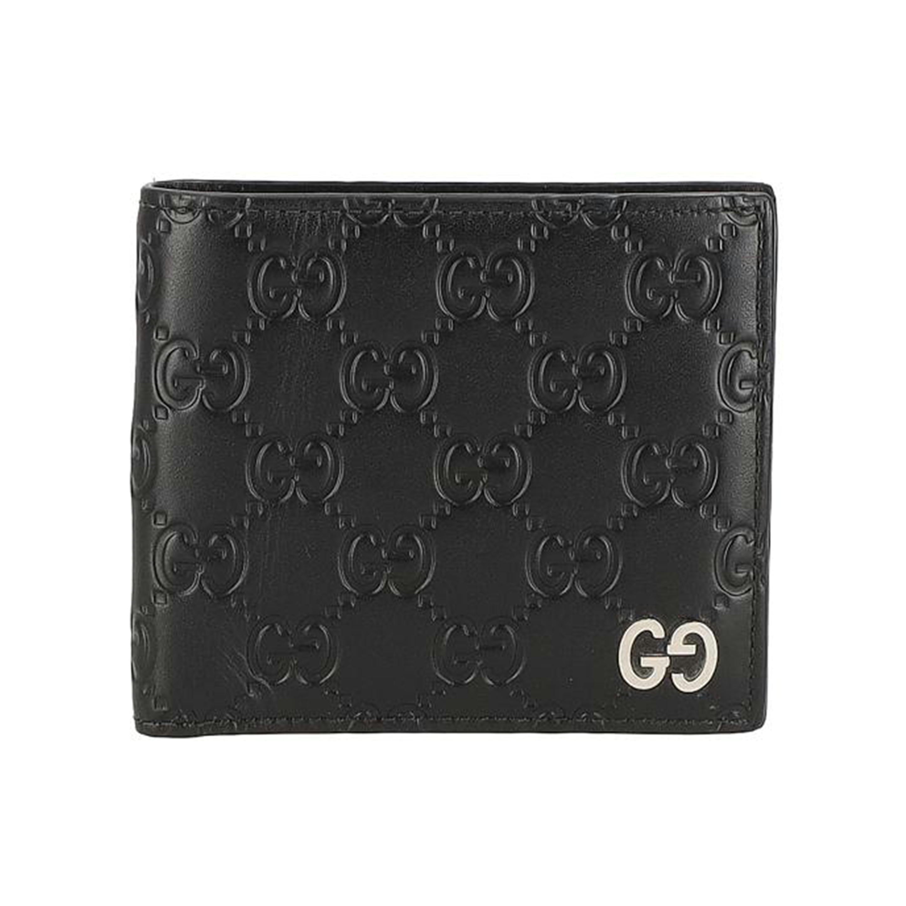 GUCCI グッチ/グッチ／シグネチャ－／コイン／二つ折り財布/473922//493***/Aランク/20
