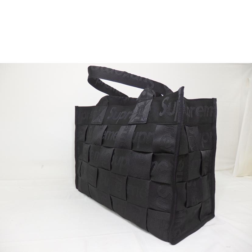 SUPREME シュプリーム/SUPREME　ウォーブンラージ　黒//ABランク/84