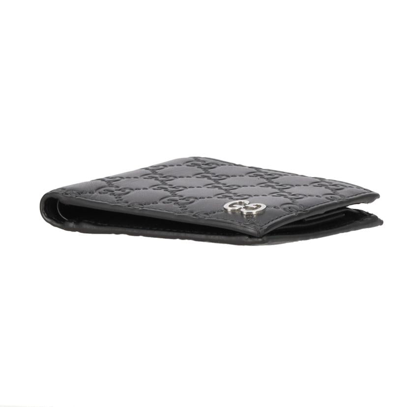 GUCCI グッチ/グッチ／シグネチャ－／コイン／二つ折り財布/473922//493***/Aランク/20