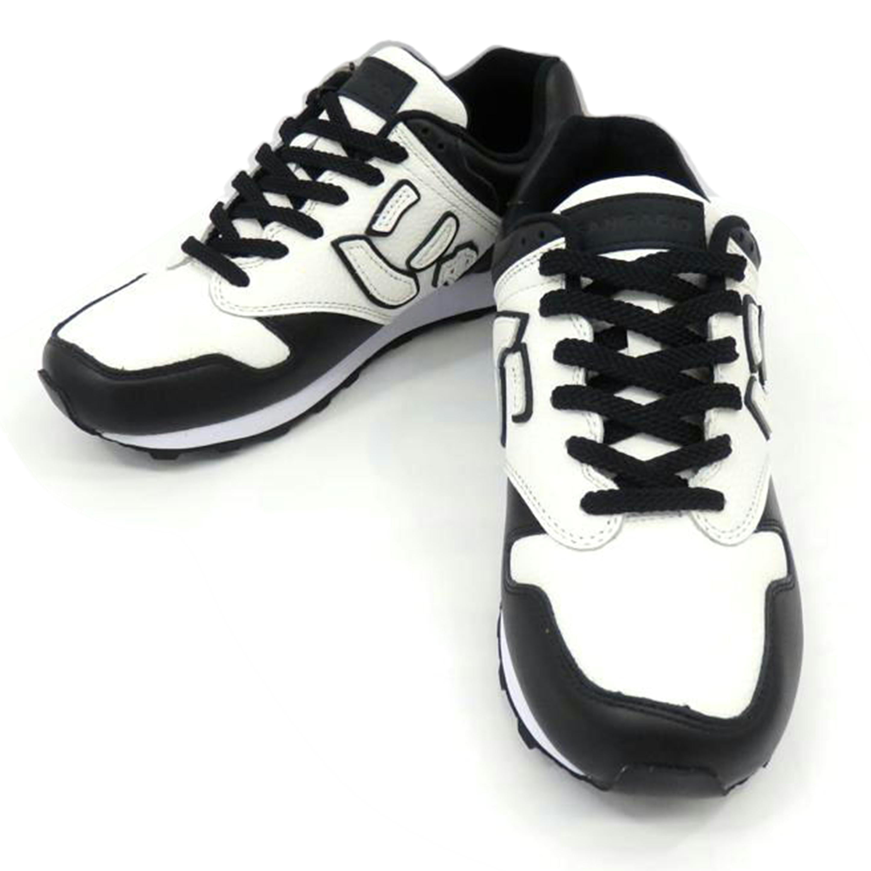 via　SANGACIO/バイカラースニーカー　WHITE／BLACK/WHITE/BLACK//SAランク/77