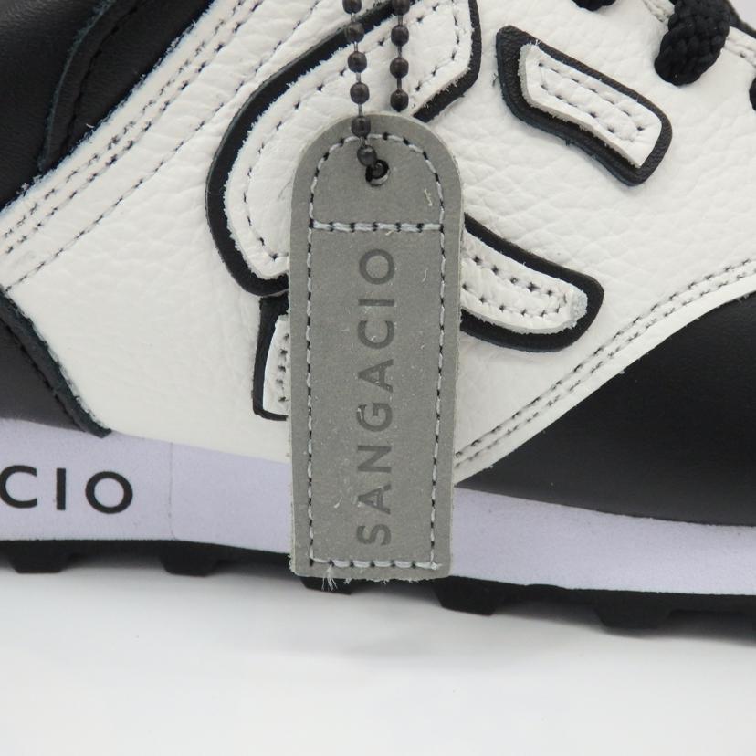 via　SANGACIO/バイカラースニーカー　WHITE／BLACK/WHITE/BLACK//SAランク/77