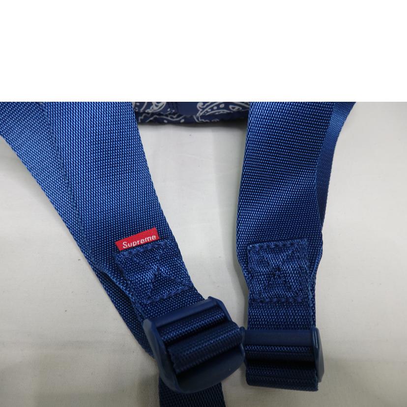 SUPREME シュプリーム/SUPREME　puffer　backpack　青//SAランク/84