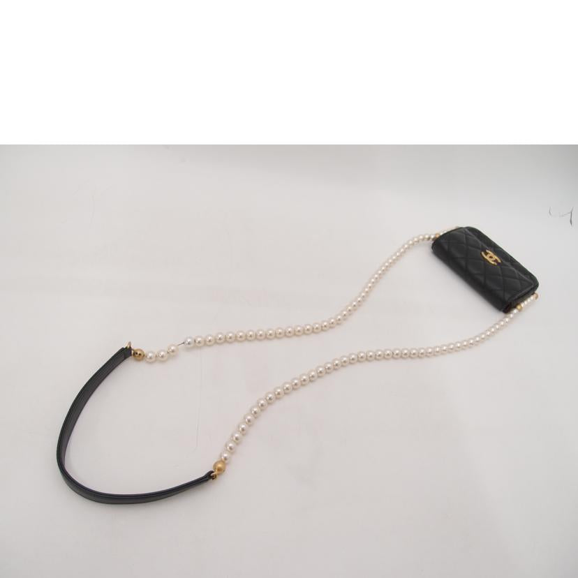 CHANEL シャネル/ミニミニマトラッセチェーンショルダー／ブラック/AP2185//311***********/Bランク/69