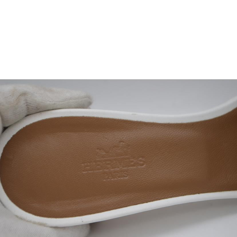 HERMES エルメス/オアジスHレザーサンダル／24．5cm//071****/Bランク/89