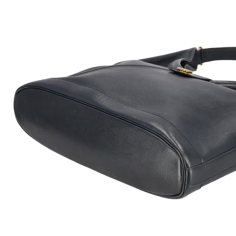 HERMES エルメス/ネイビーガリバー／ヴォーエバーカーフ・ターンロックショルダー//〇X/ABランク/91