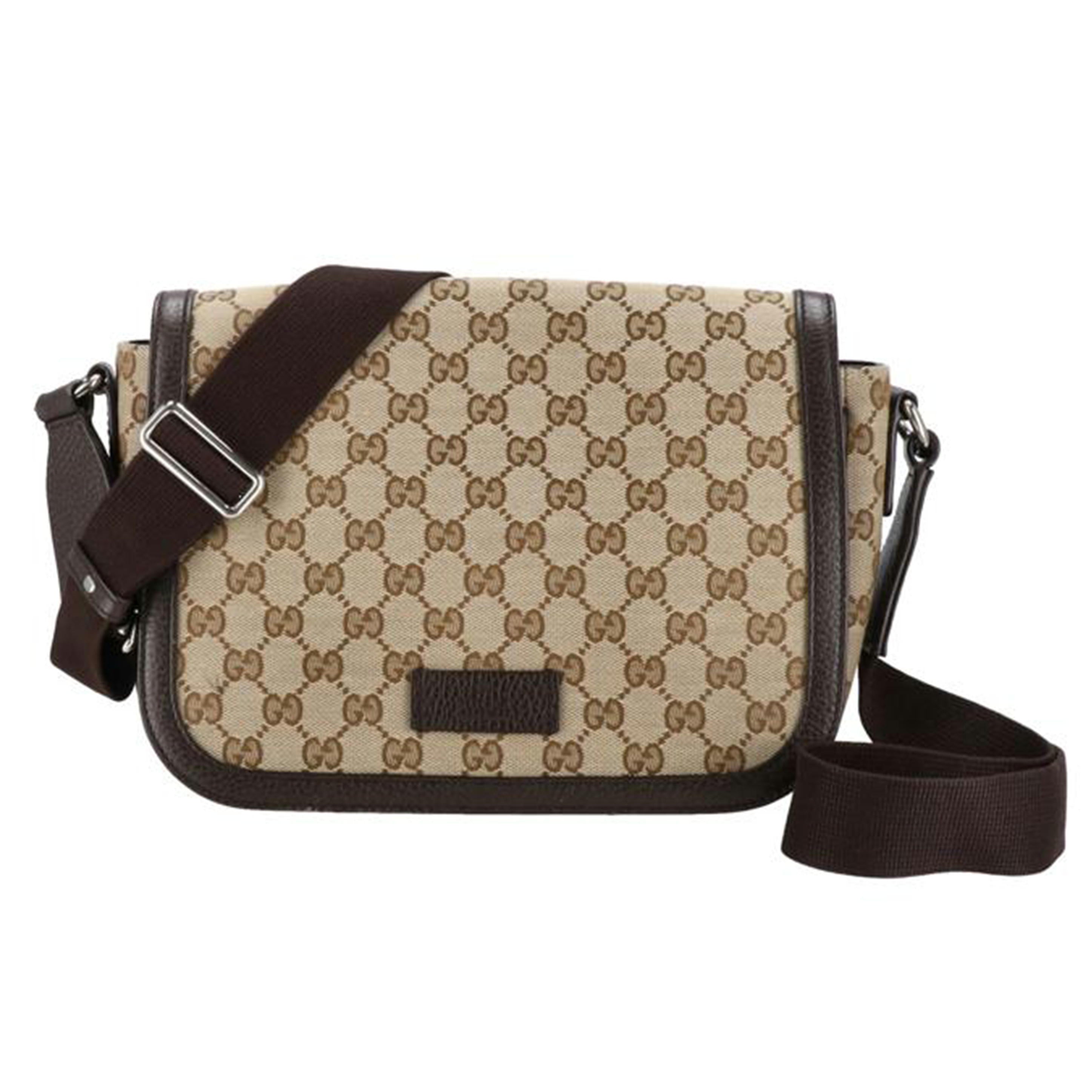 GUCCI グッチ/GGキャンバス斜め掛けショルダー/449172//493***/ABランク/93