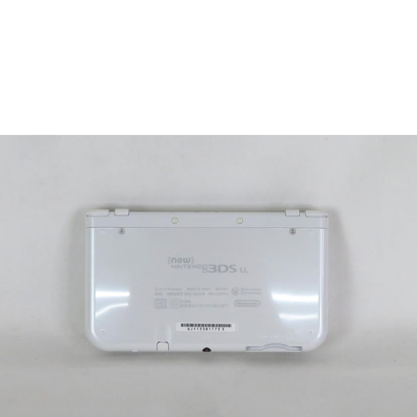 Ｎｉｎｔｅｎｄｏ 任天堂/ｎｅｗニンテンドー３ＤＳ　ＬＬ　／　パールホワイト/RED-001//QJF133811733/Bランク/81