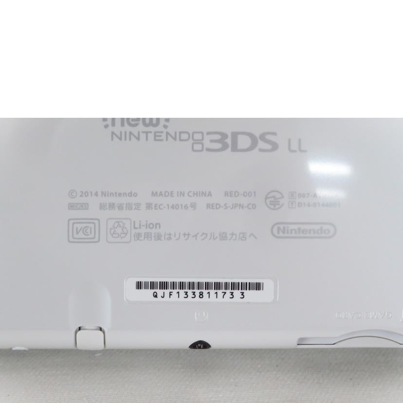 Ｎｉｎｔｅｎｄｏ 任天堂/ｎｅｗニンテンドー３ＤＳ　ＬＬ　／　パールホワイト/RED-001//QJF133811733/Bランク/81