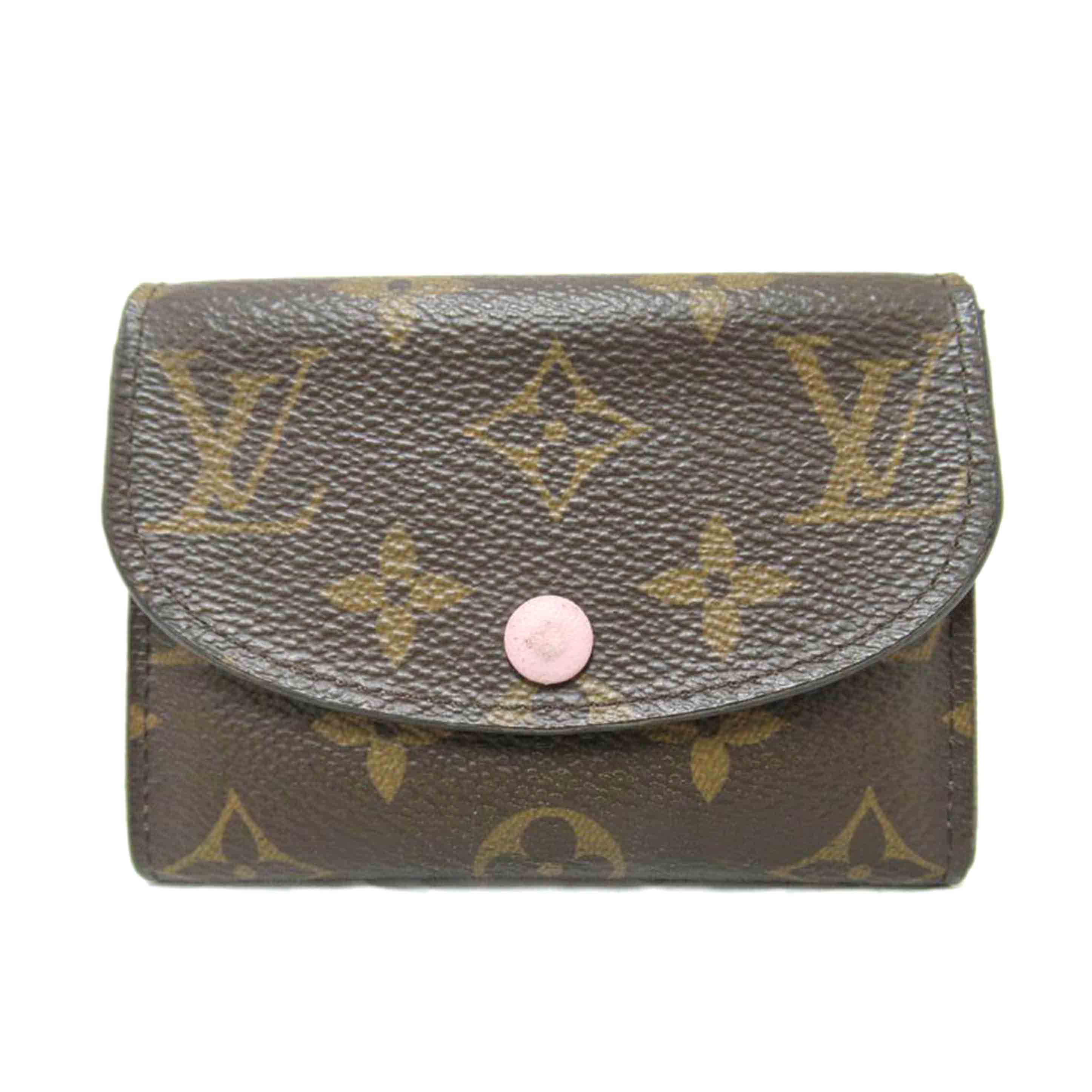 LOUIS VUITTON/ポルトモネ・ロザリ／モノグラム/M62361//UB2***/Bランク/63