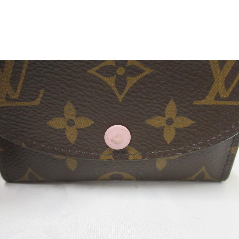 LOUIS VUITTON/ポルトモネ・ロザリ／モノグラム/M62361//UB2***/Bランク/63