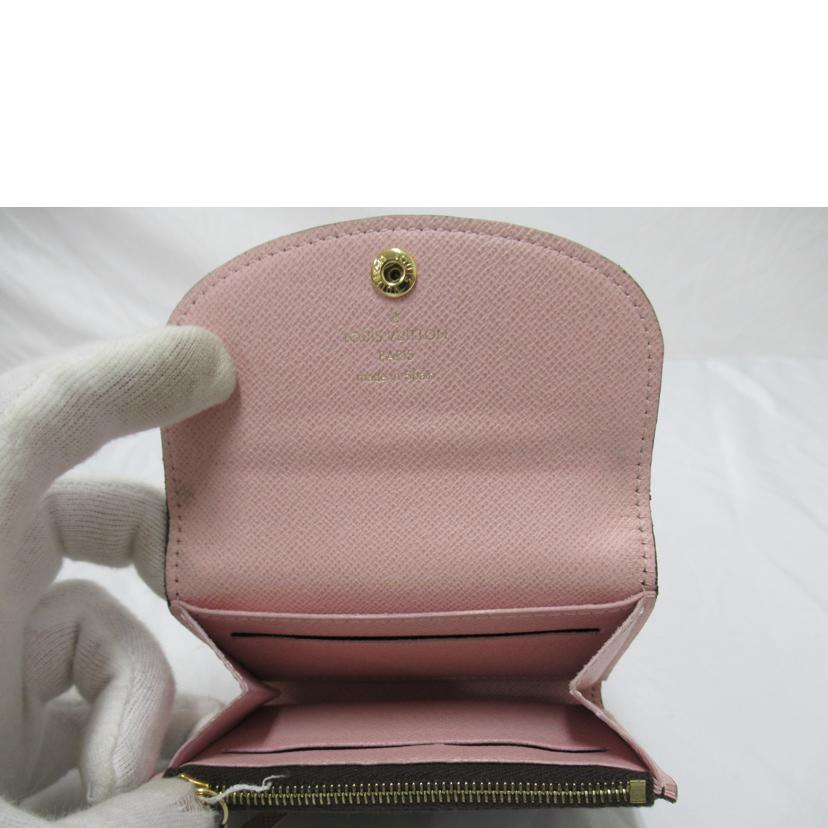 LOUIS VUITTON/ポルトモネ・ロザリ／モノグラム/M62361//UB2***/Bランク/63