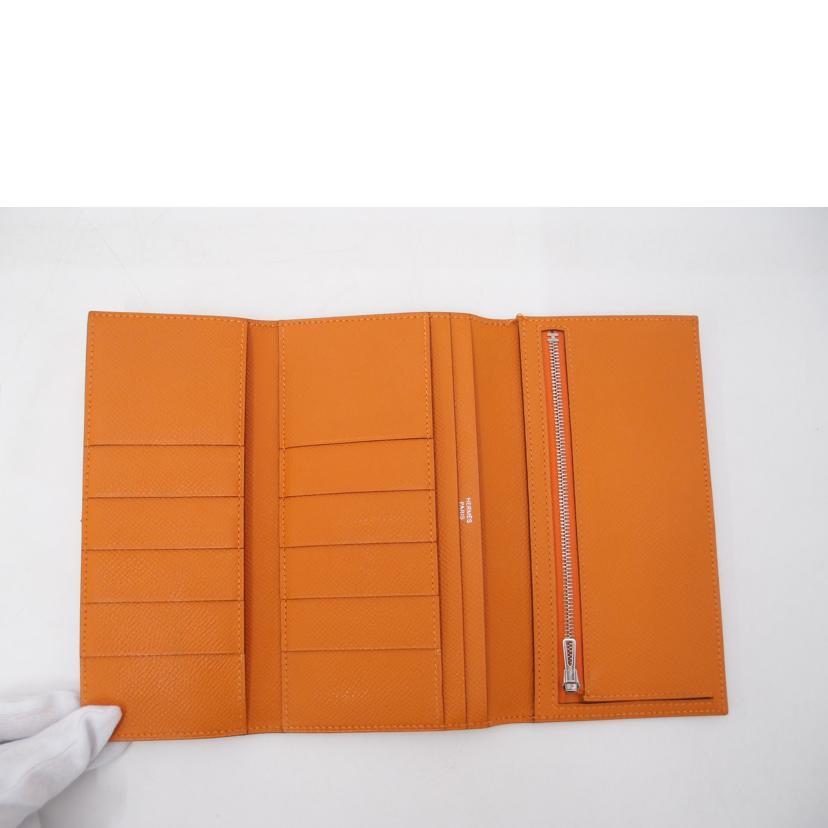 HERMES エルメス/ベアンデュプリ／オレンジ系/038673CK//□K(*****/ABランク/69