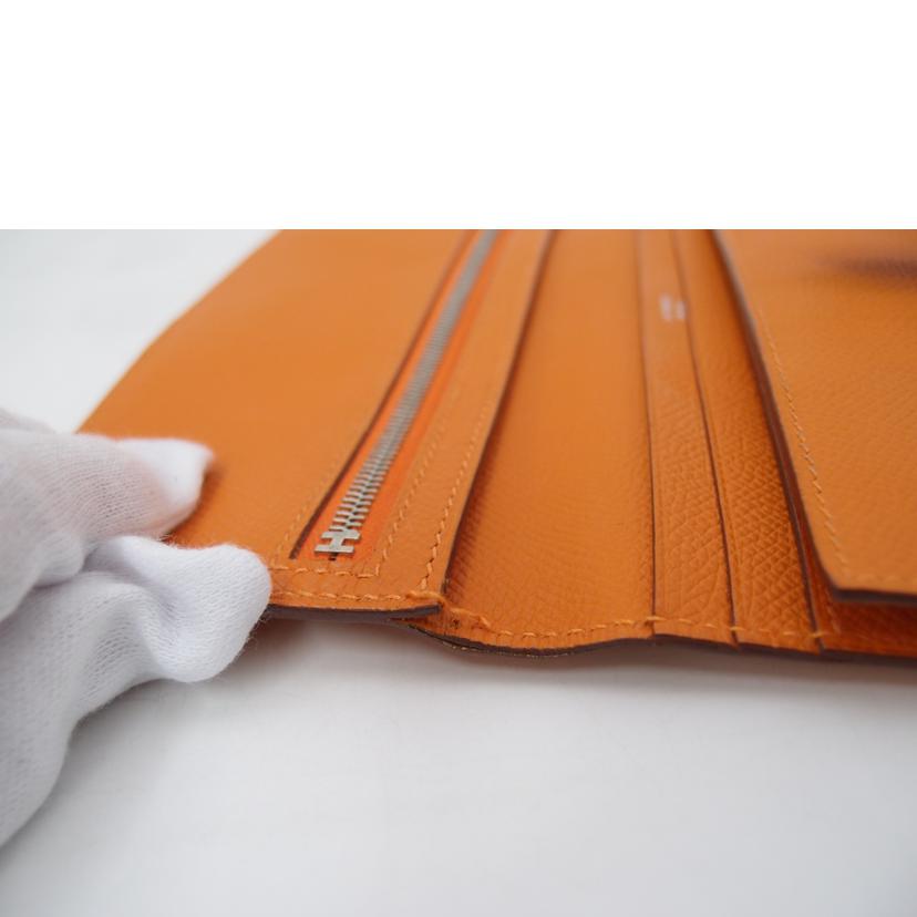 HERMES エルメス/ベアンデュプリ／オレンジ系/038673CK//□K(*****/ABランク/69