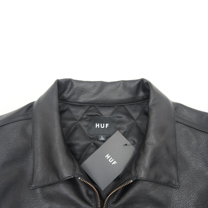 HUF ハフ/フェイクレザージャケット//SAランク/19