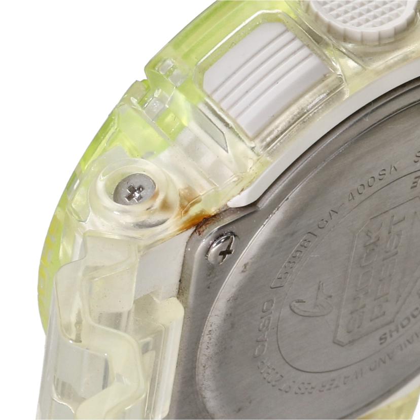 CASIO カシオ/G－SHOCKクリアスケルトン／デジアナウォッチ／クォーツ/GA-400SK-1A9DR//ABランク/18