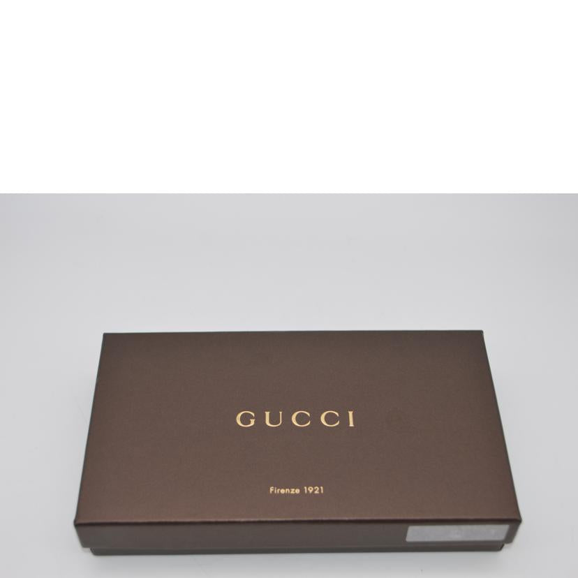 GUCCI グッチ/グッチシマラウンドファスナー長財布／ブラウン/449391//114*/Sランク/89