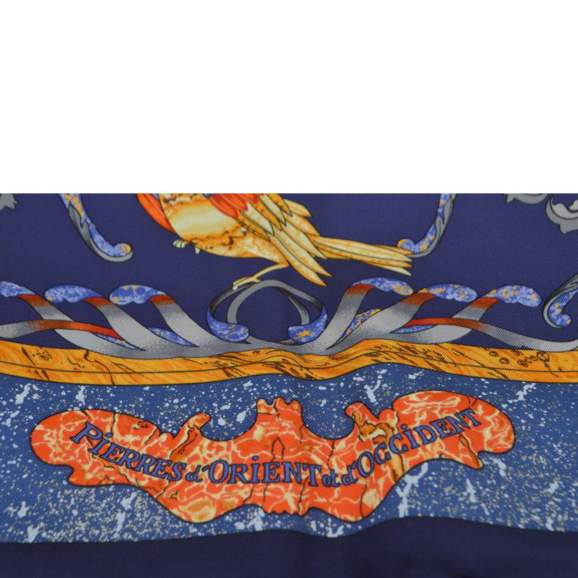 HERMES エルメス/pierres　d＇orient　et　d＇occident　カレ90//Sランク/89