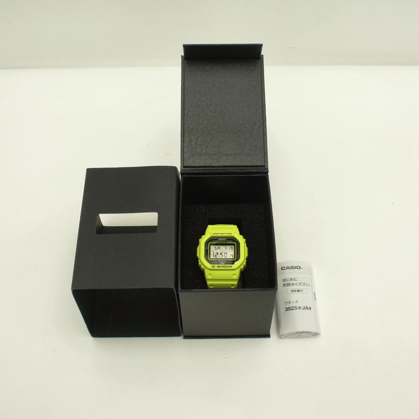 CASIO カシオ/G－SHOCKデジタルウォッチ／ネオンカラー/DW-5600EP-9JF//ABランク/18