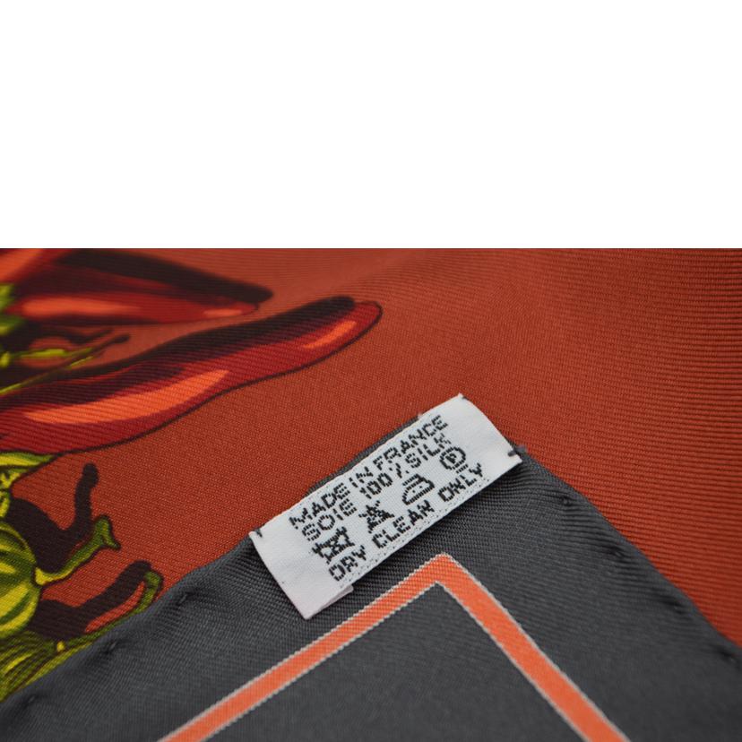 HERMES エルメス/Aux　Pays　des　Epices　スパイスの国　カレ90//SAランク/89