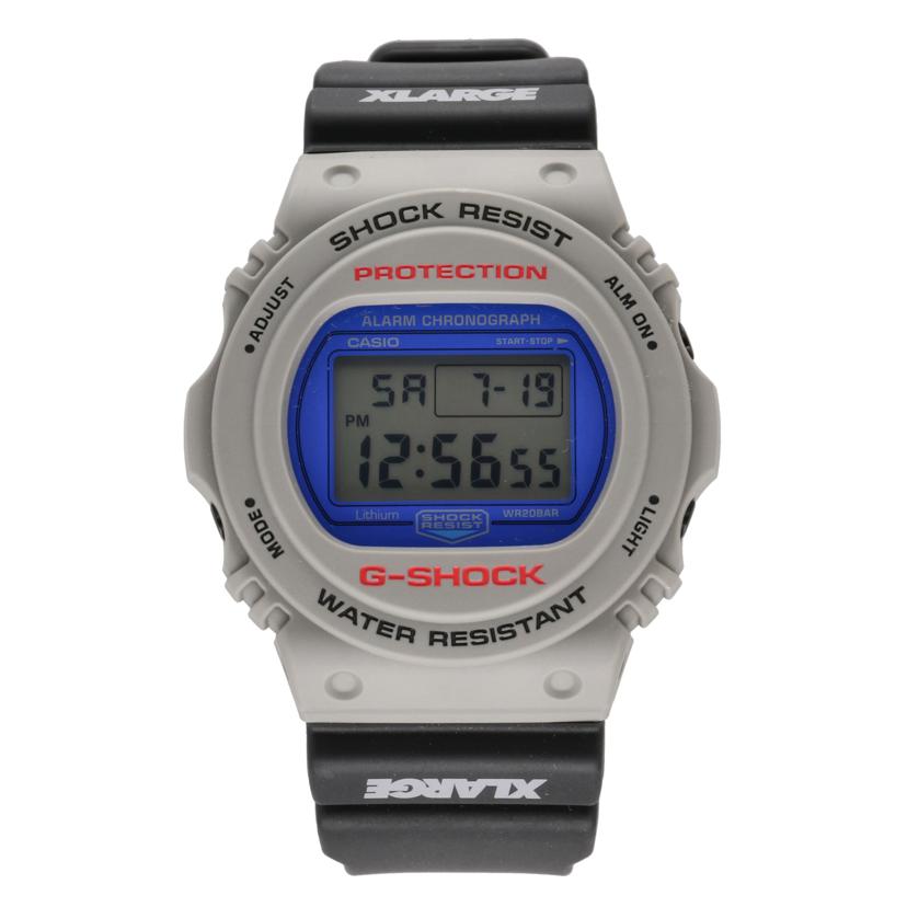 CASIO カシオ/G－SHOCK／XLARGEコラボ／デジタルウォッチ／クォーツ/DW-5750E//D30***/Aランク/18