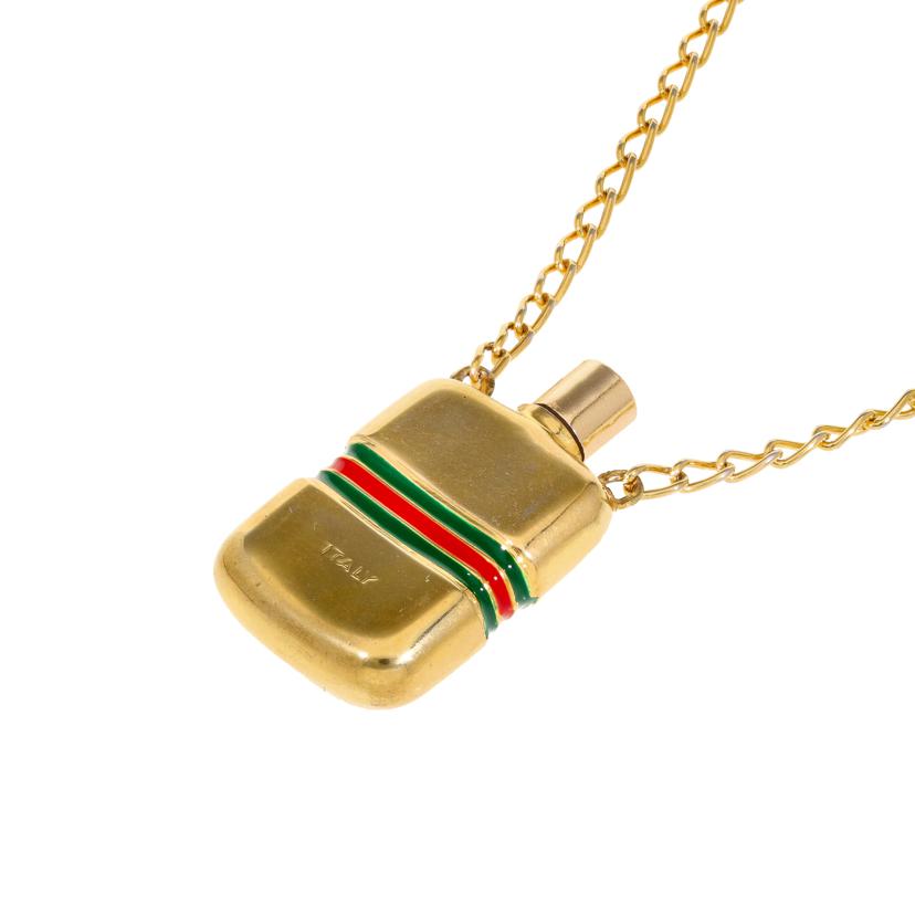 GUCCI グッチ/ヴィンテージ／パフュームボトルネックレス／ゴールド//ABランク/18