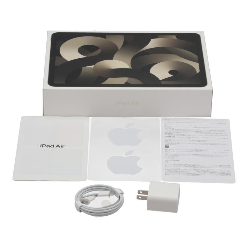 Apple　 アップル　/iPad　Air　第5世代　Wi－Fi　64GB　2022/MM9F3J/A//GJQL032QRX/Aランク/01