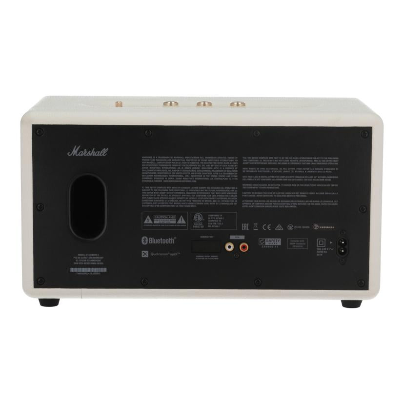 Marshall　 マーシャル　/ワイヤレススピーカー／Stanmore　II/STANMORE II//73400553P12470L1035933/Aランク/82