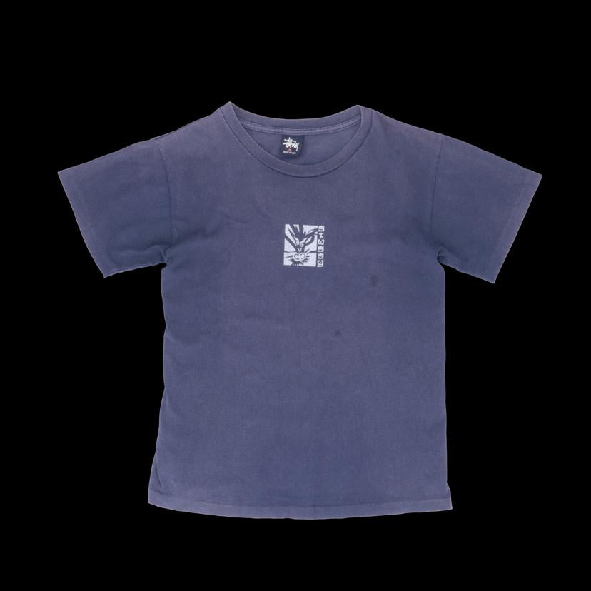STUSSY　90＇s/OLD　STUSSY　90s　紺タグ　ドラゴンプリントT//Bランク/19