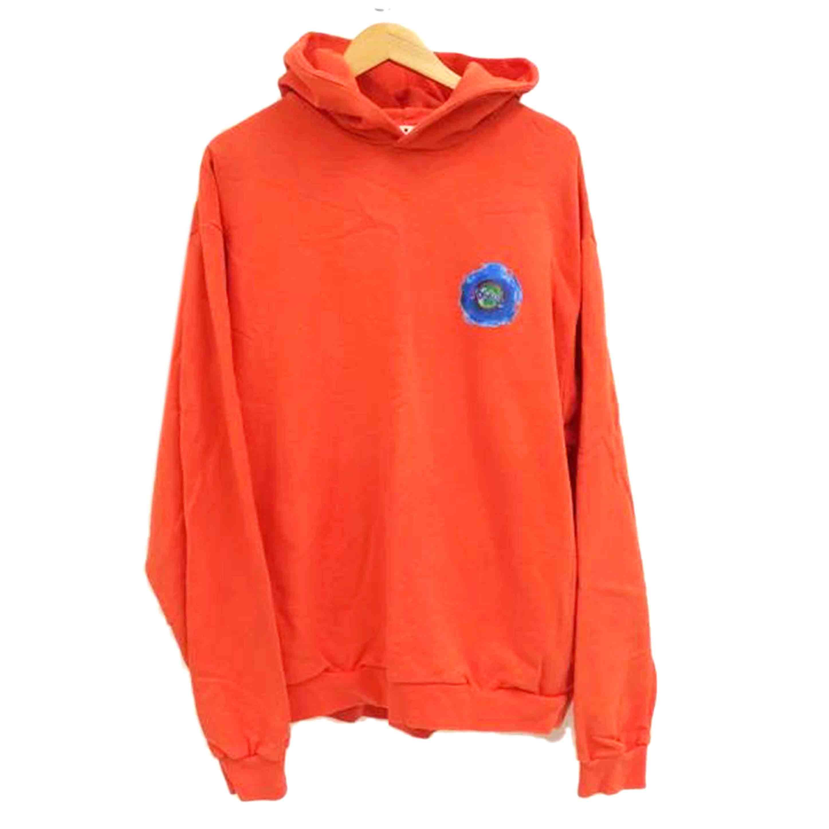 MARNI MARNI/スエットパーカー／オレンジ／前後プリント/FUMU0067P9 USCV21//サイズ48/ABランク/82