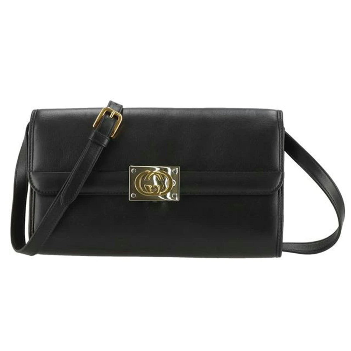 GUCCI グッチ/インターロッキングGレザーショルダーバッグ/623521//000***/ABランク/25