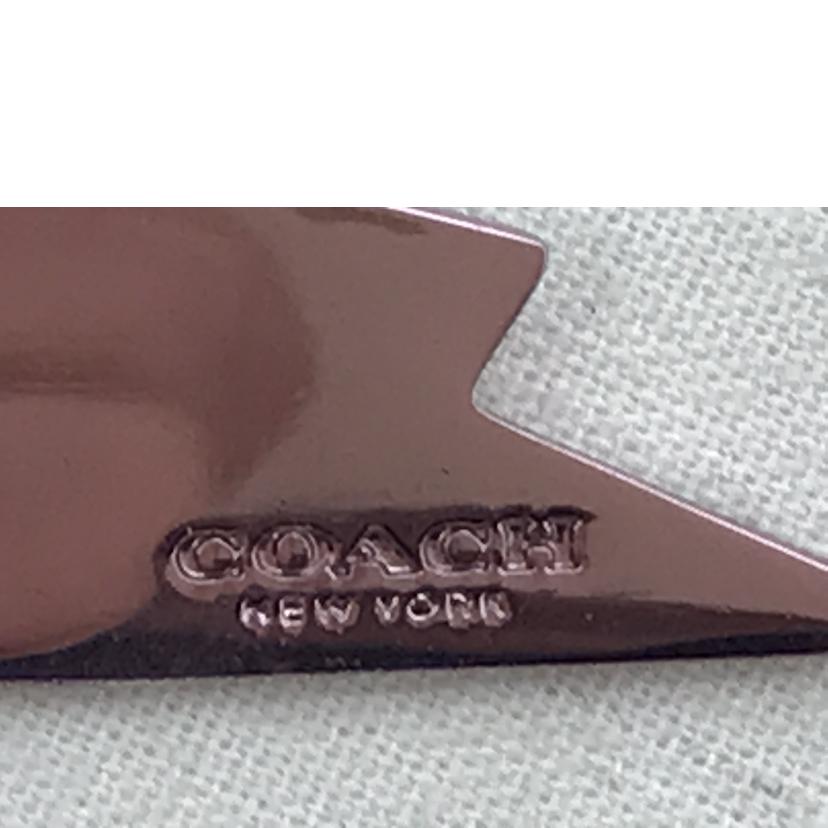 COACH コーチ/REXY　チャームキーチェーン　ピンク//Aランク/51