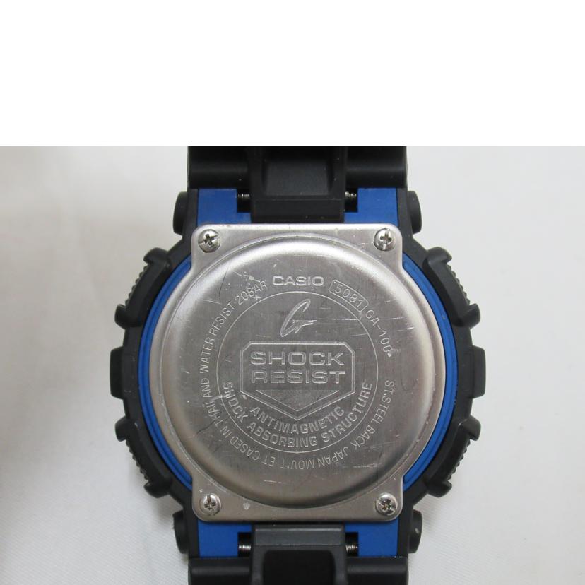 CASIO/G－SHOCK／アナデジ／クォーツ/GA-100//Bランク/63