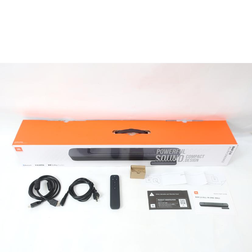 JBL ジェービーエル/サウンドバー/BAR 2.0 All-in-One//RS0213-HM0003015/Aランク/65