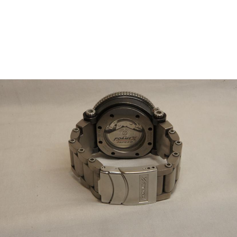 FORMEX フォーメックス/4SPEED499本限定/クロノグラフ/裏スケオートマ/DS2000/023****/ABランク/92【中古】 FORMEX フォーメックス/時計｜WonderREX-ONLINE 公式通販サイト