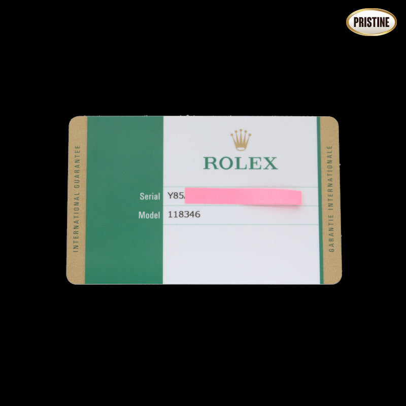 ROLEX ﾛﾚｯｸｽ/デイデイト／ベゼルダイヤ／ダイヤ文字盤／プラチナ/118346//Y85*****/Aランク/75