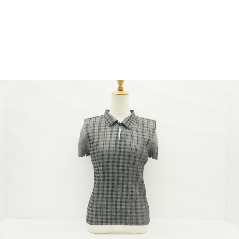 ISSEY　MIYAKE イッセイミヤケ/PLEATS　PLEASE　チェックアンサンブル/PP73-J0526//ｻｲｽﾞ:03/Aランク/91