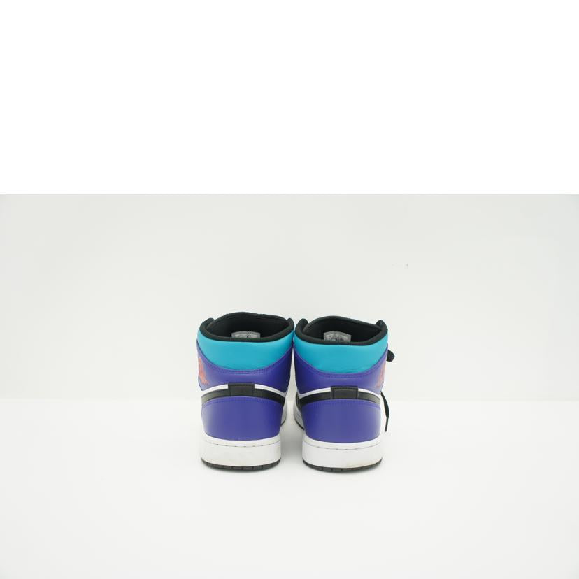 NIKE ナイキ/エアジョーダン1ミッド／ブライトコンコルド/DQ8426-154//ｻｲｽﾞ:27.5cm/ABランク/75