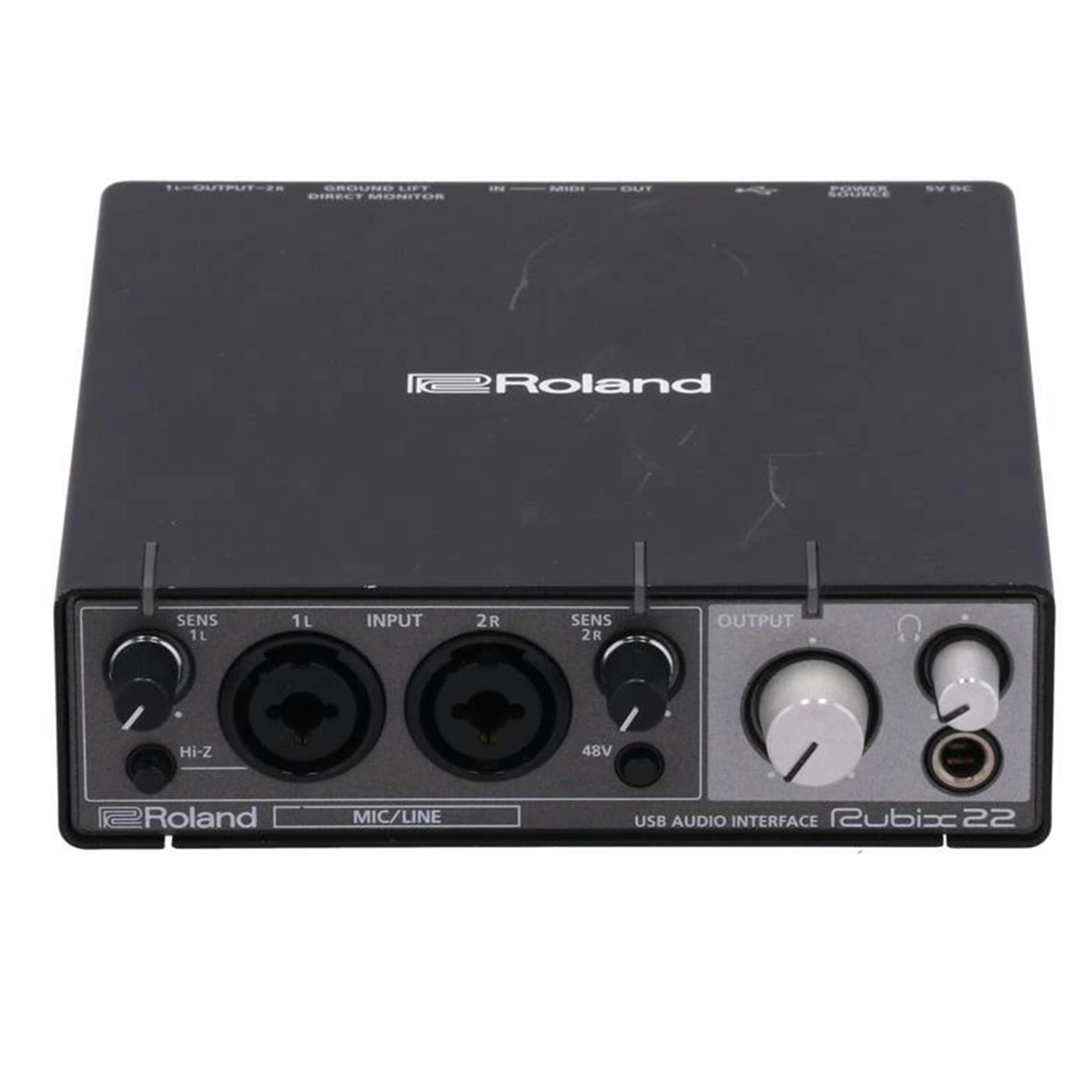 箱なし　Roland RUBIX-22 Roland - Rubix22 | USB Audio Interface
