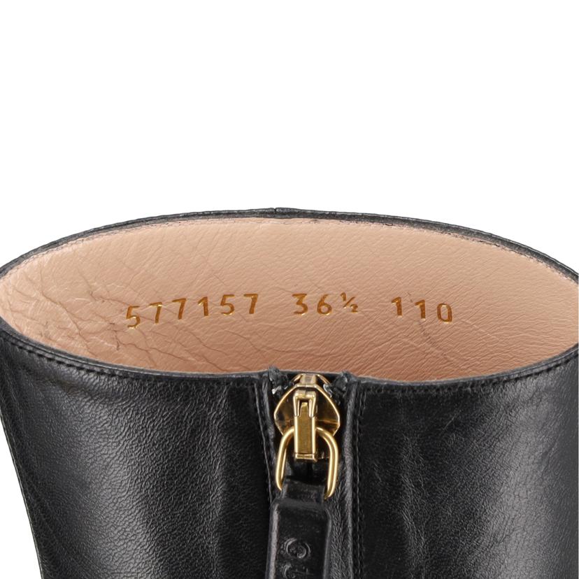 GUCCI グッチ/インタ－ロッキングG／ショ－トブ－ツ／約23．5cm/57717//ABランク/93