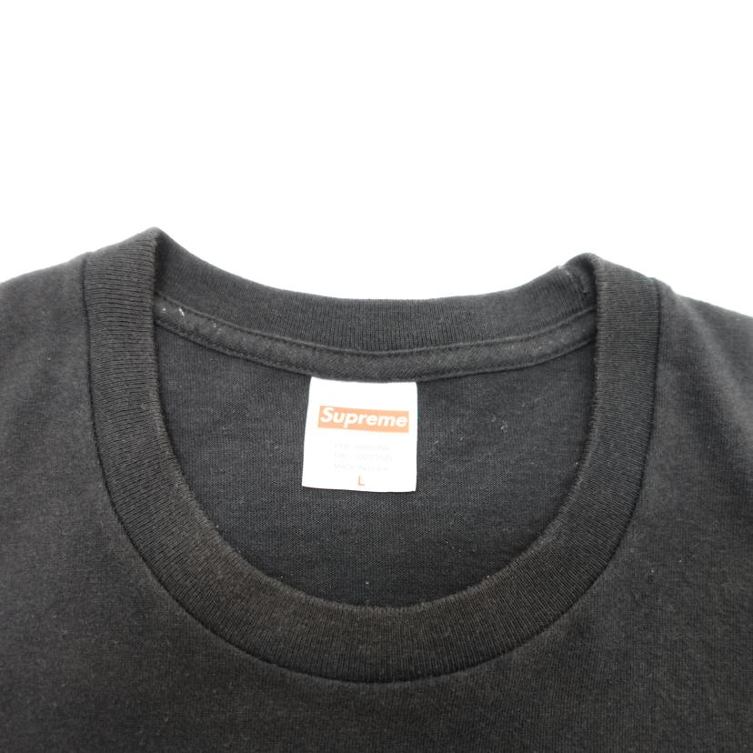 supreme シュプリーム/両面プリントTシャツ／ブラック//ABランク/88